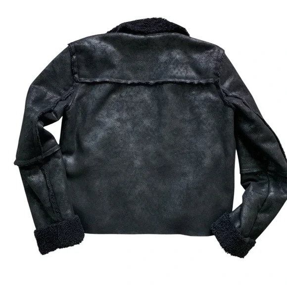 SPLENDID Black Teddy Jacket size medium - Picture 2 of 8